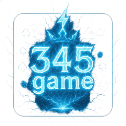 345 game لوگو